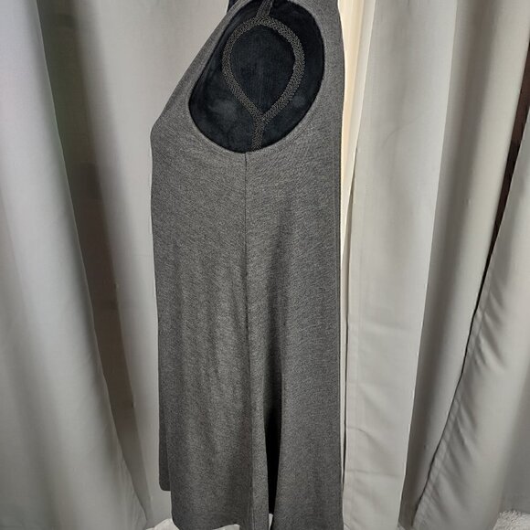 L.O.L. Vintage Clover Sequin Gray Tank Top Size XL - Picture 6 of 14